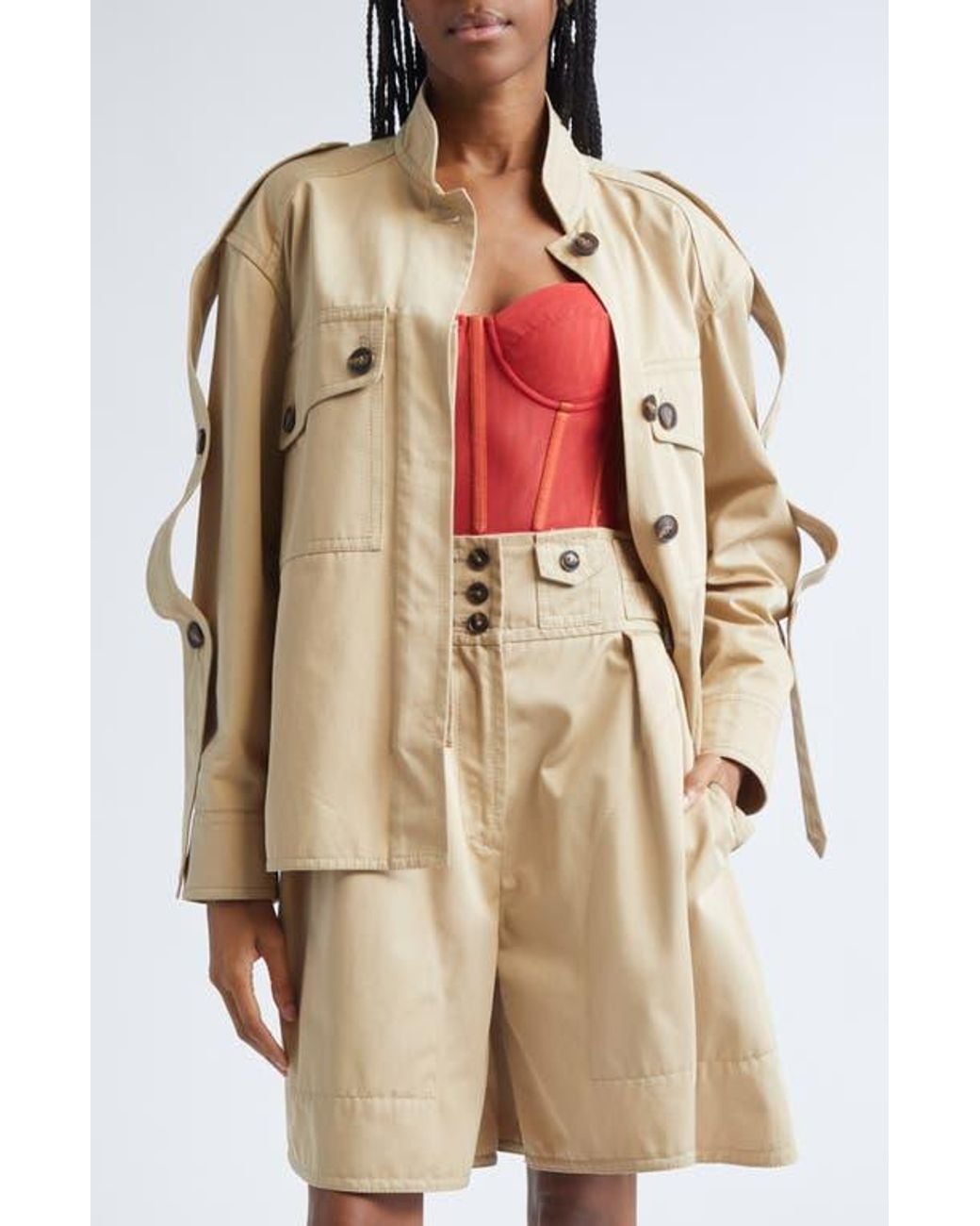Zimmermann Natural Rebellion Cargo Jacket