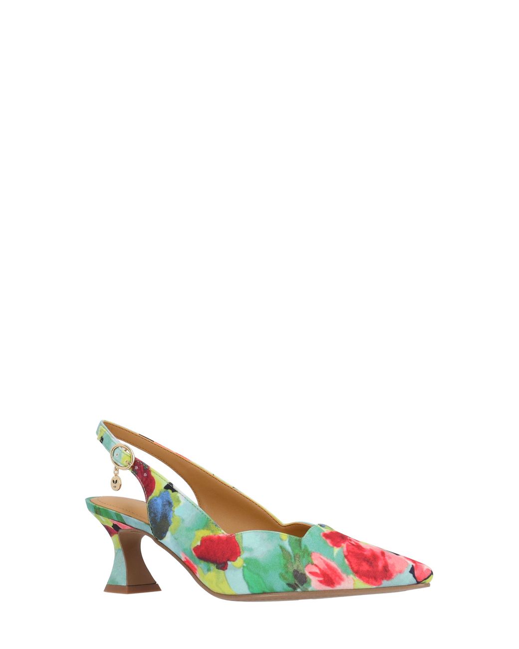 J. Reneé Blue Anara Slingback Pointed Toe Pump