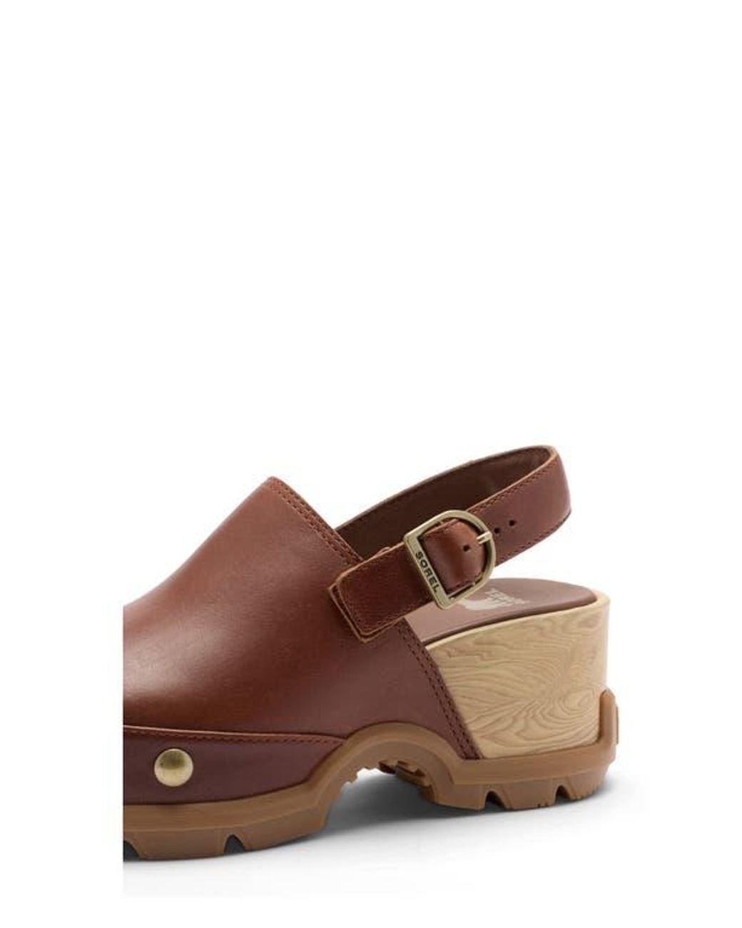 Sorel Brown Roam'N Rvt Clog