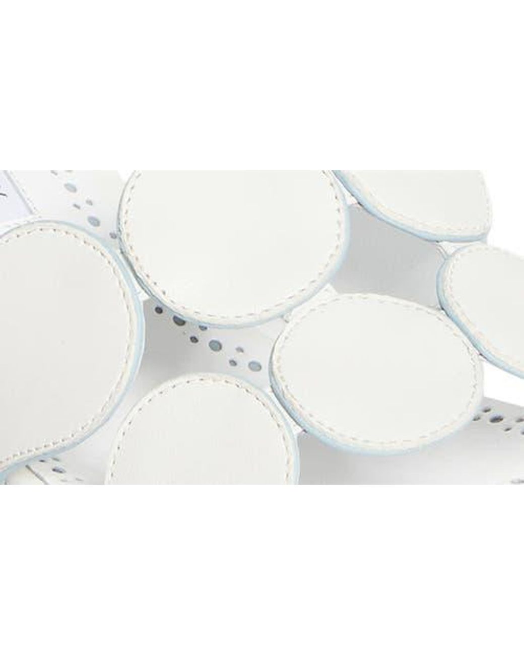 Manolo Blahnik White Haribalmu Kitten Heel Sandal