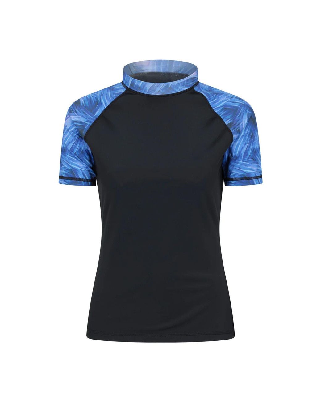 Mountain Warehouse Blue Patterned Rash Guard