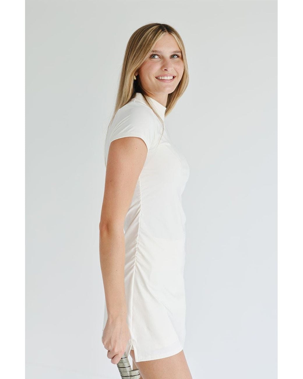 Beldrie White Drift Mock Dress