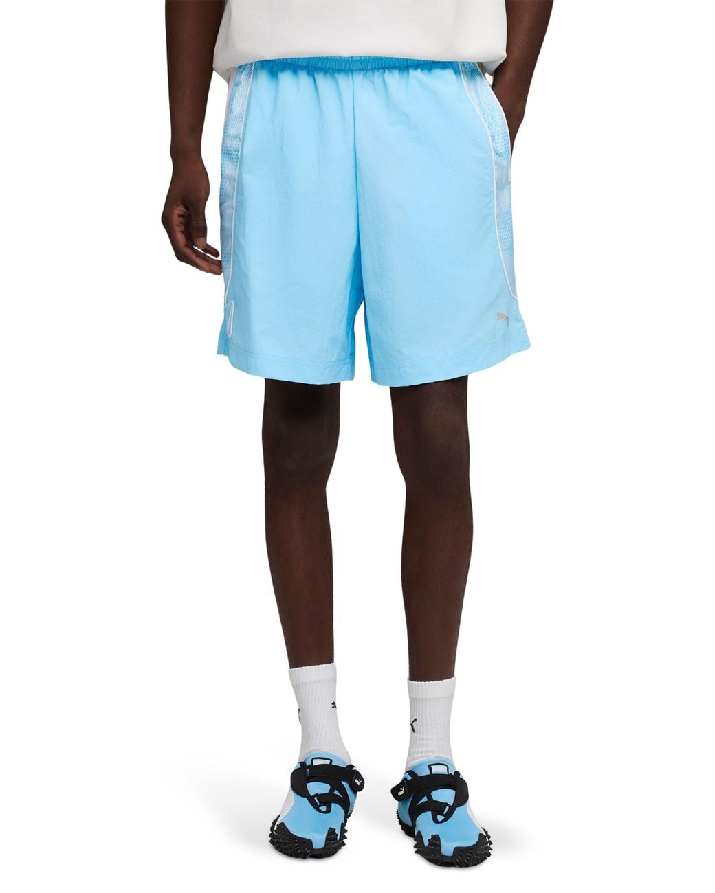 PUMA Blue Tech-X Relaxed Shorts for men