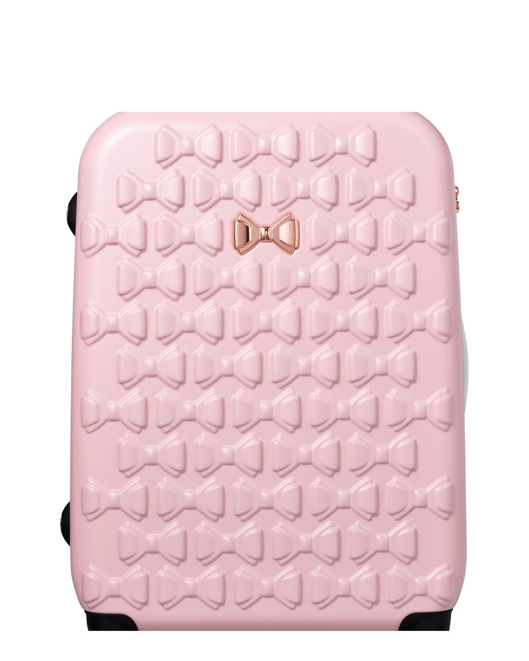 pink bow suitcase