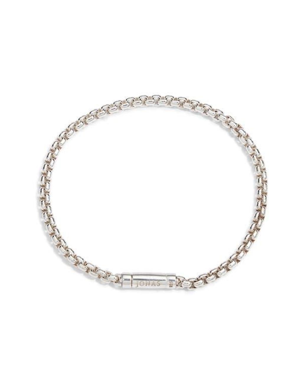 Jonas Studio White Box Chain Bracelet for men