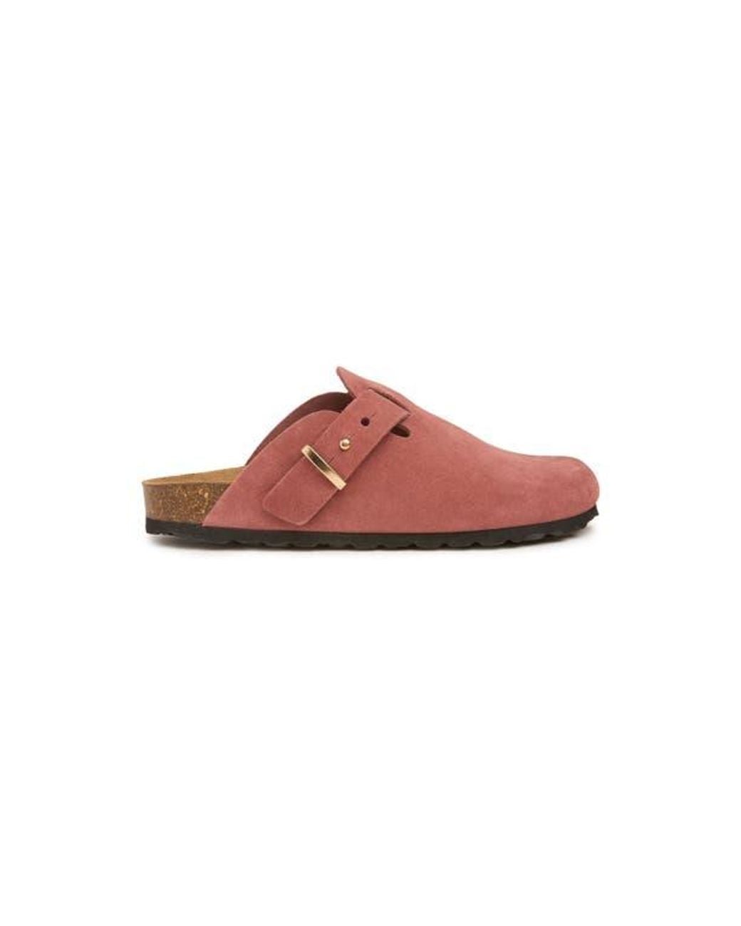 Celtic & Co. Pink Stud Strap Clog