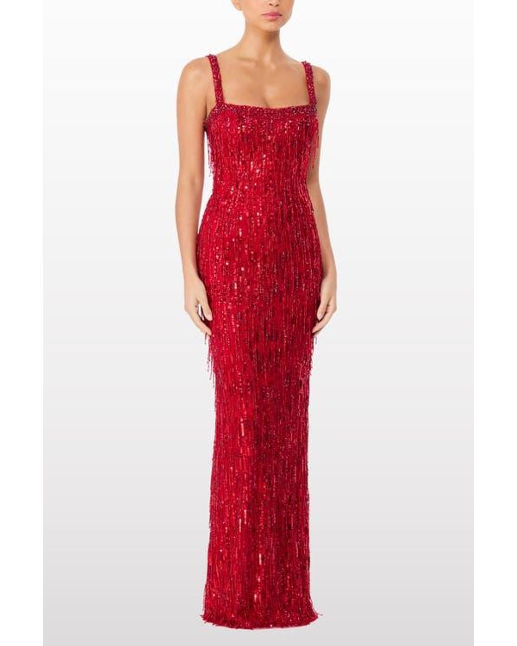 open lace back dress Gold Rush Floor-Length Dress main image 0