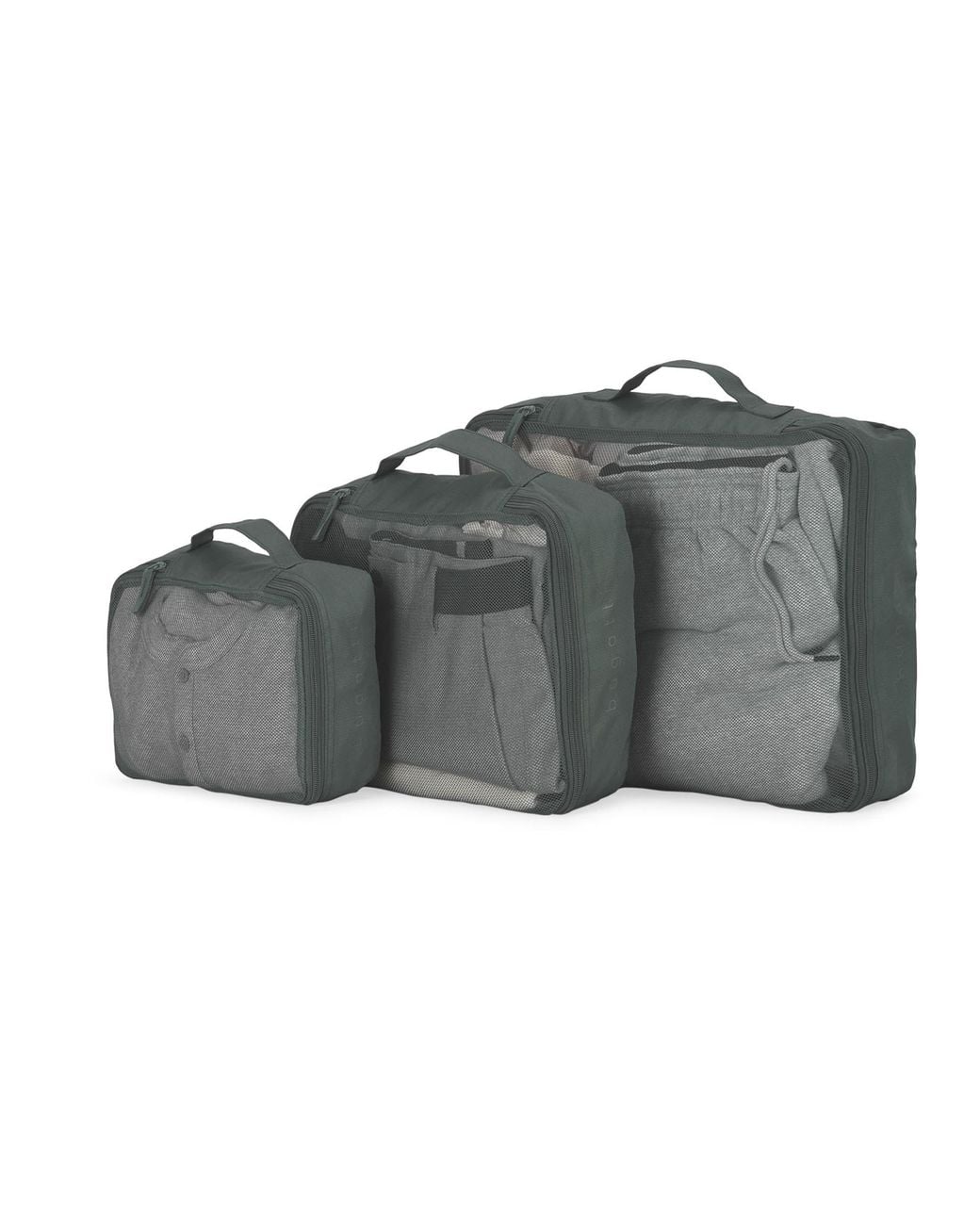 Bugatti Gray Packing Cubes 3-Piece Set