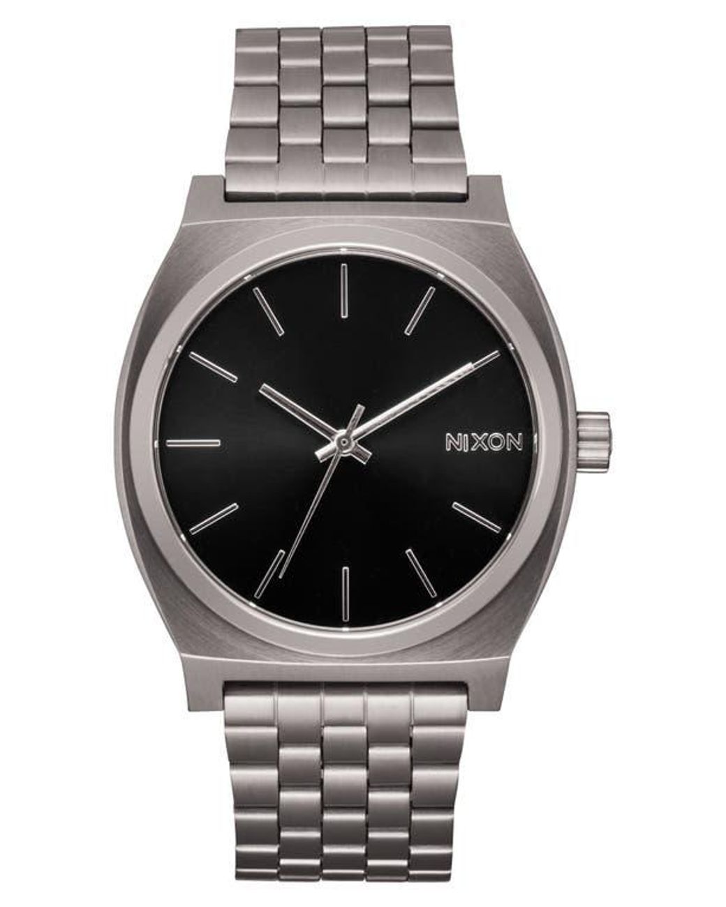 Nixon Black The Time Teller Bracelet Watch, 37Mm