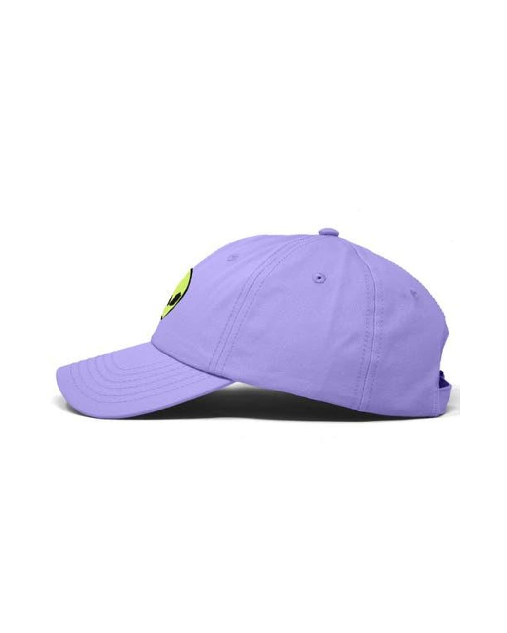 Alix Purple Alien Dad Cap for men