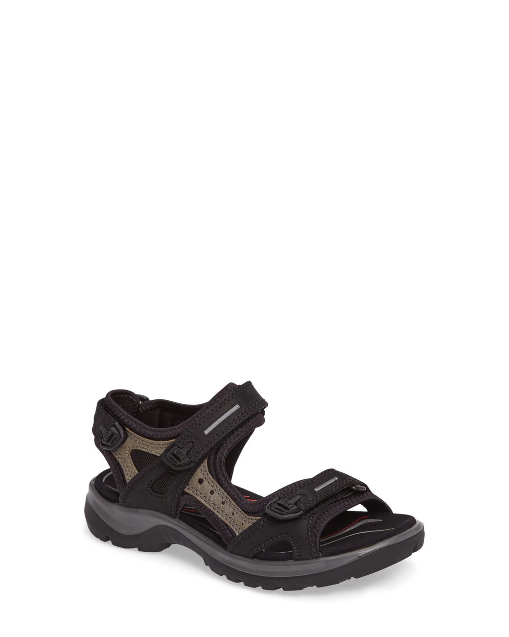 Ecco Black Yucatan Sandal