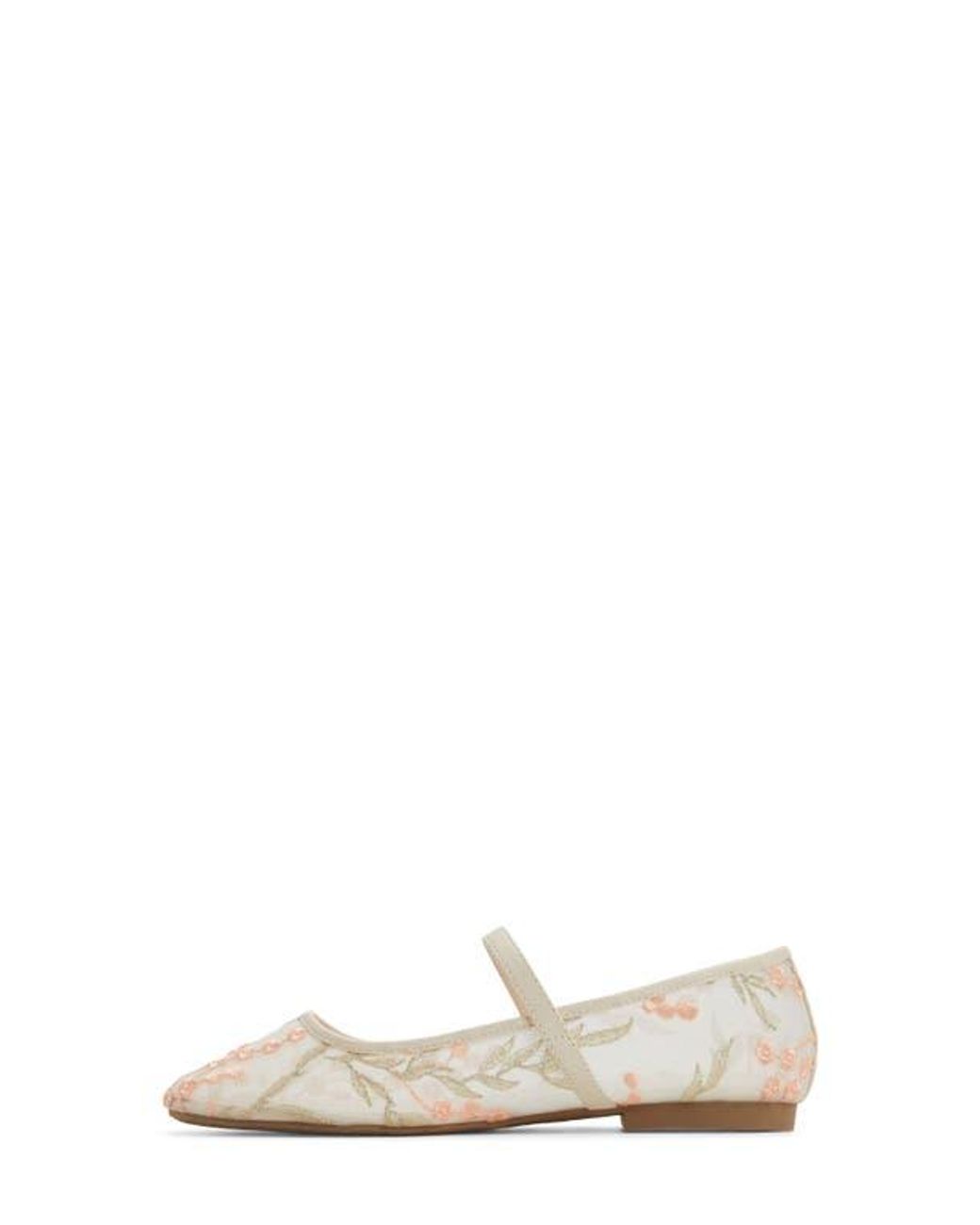 ALDO White Janeyy Mary Jane Flat