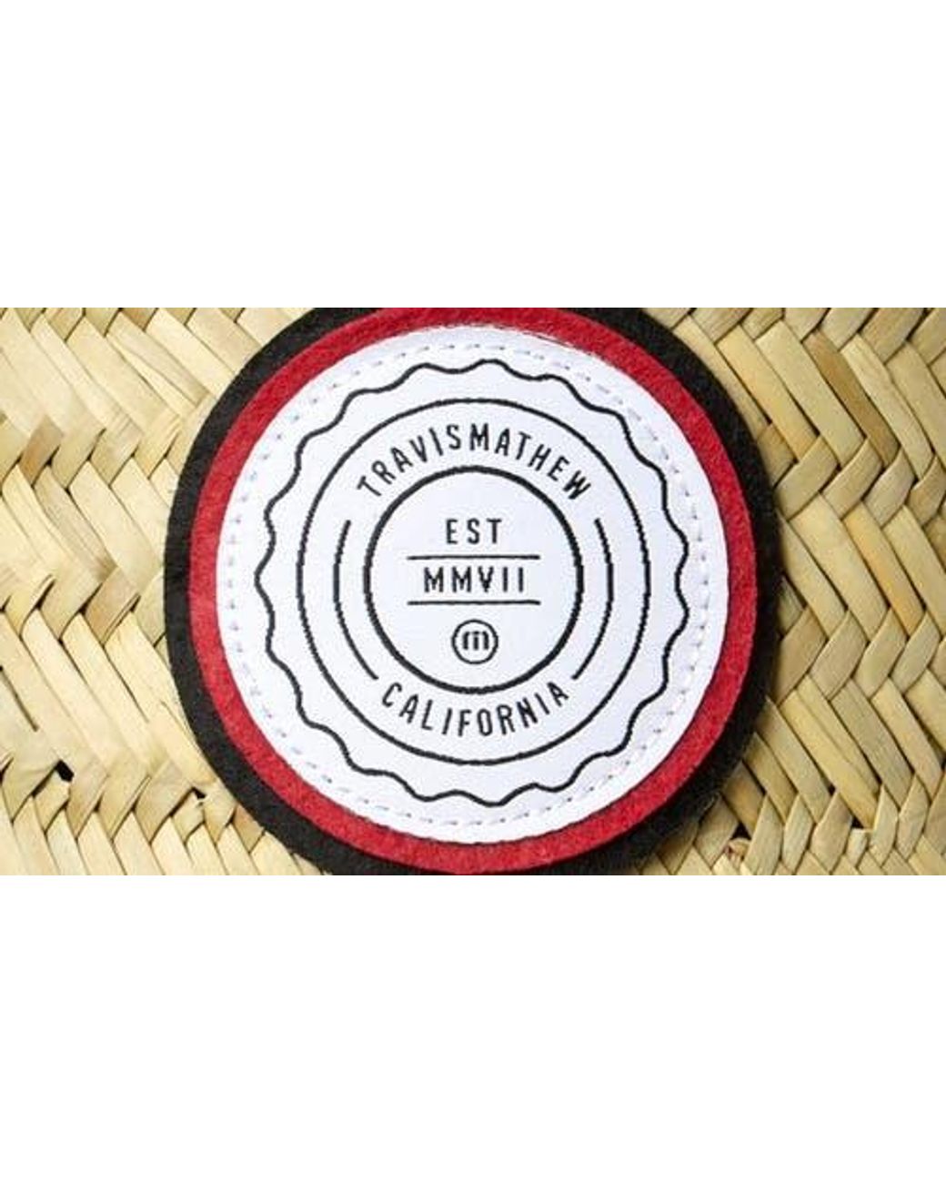 Travis Mathew Yellow The Patch Fedora for men