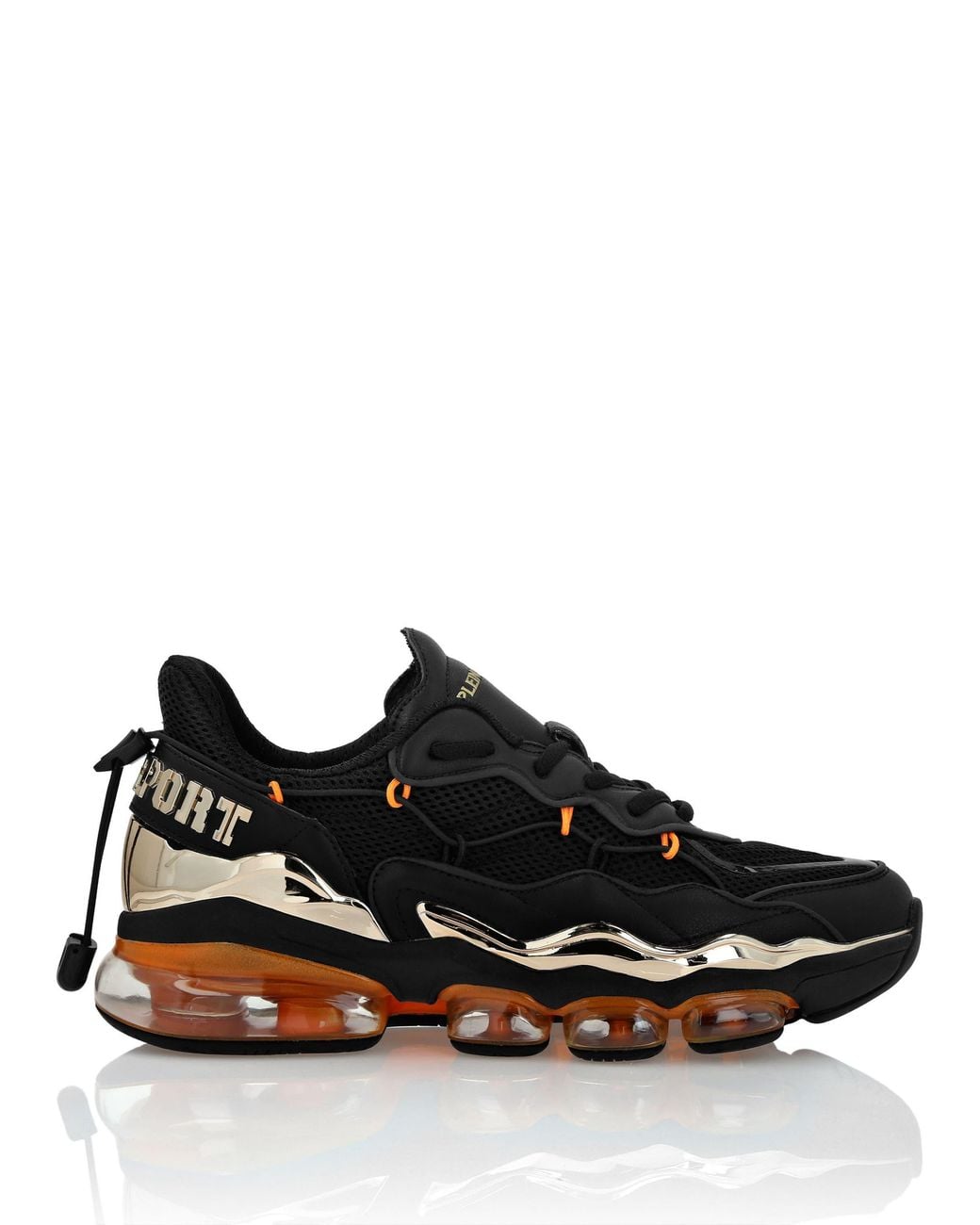 Philipp Plein Black Runner Ps Sneakers