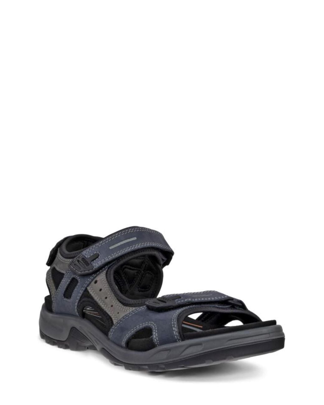 Ecco Black Offroad Walking Sandals for men