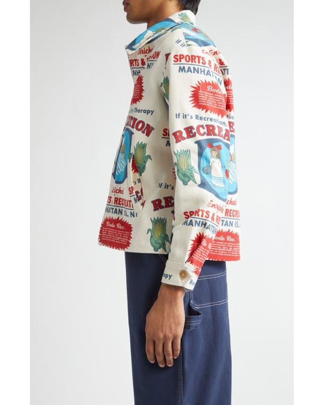 Bode Red Enrichment Jacket for men