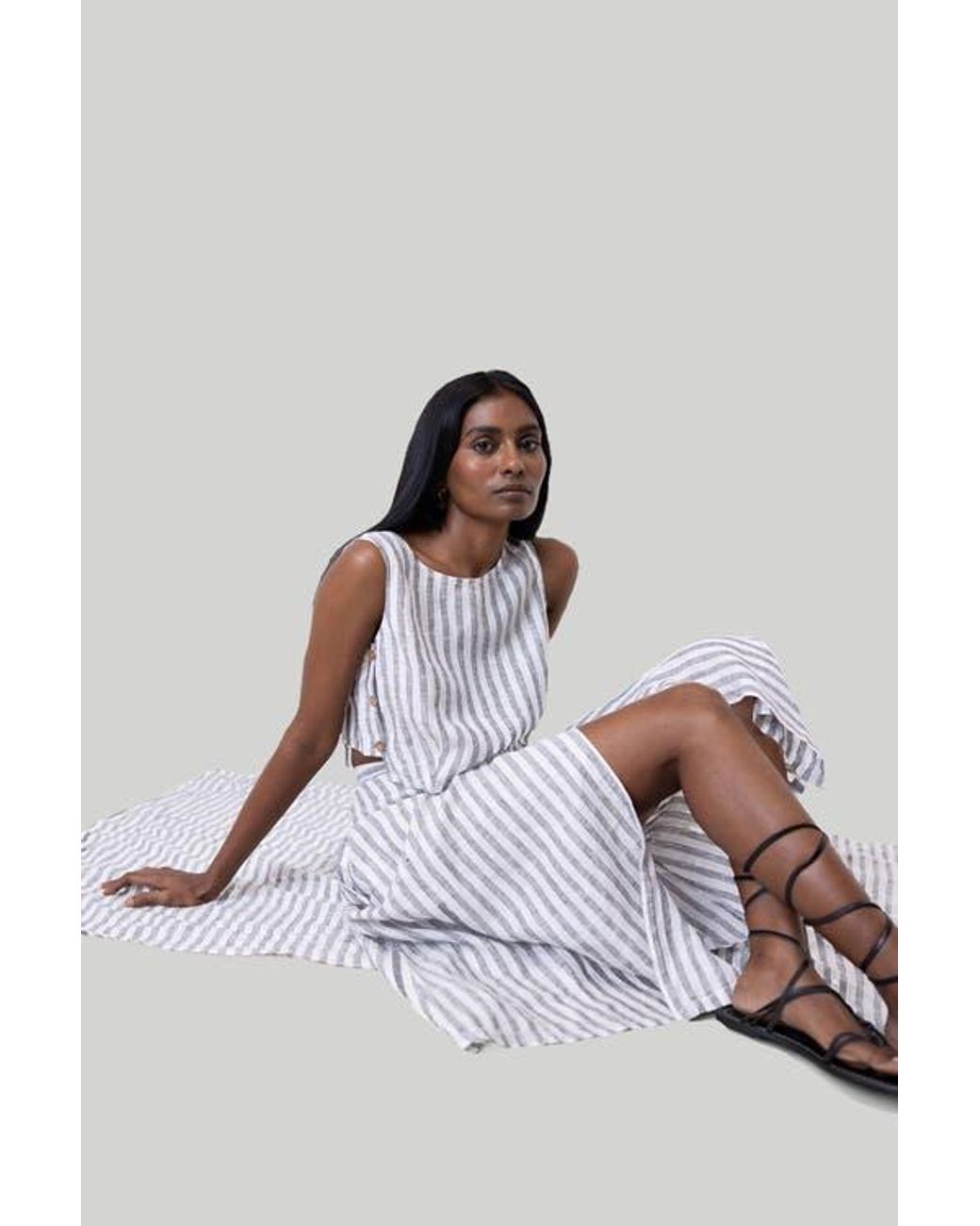 REISTOR Multicolor Breezy Linen Summer Set