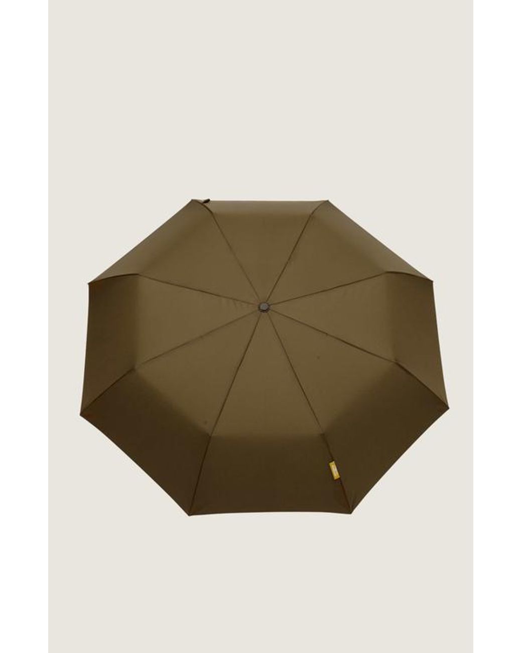 Original Duckhead Natural Compact Umbrella With Automatic Open-Close Function