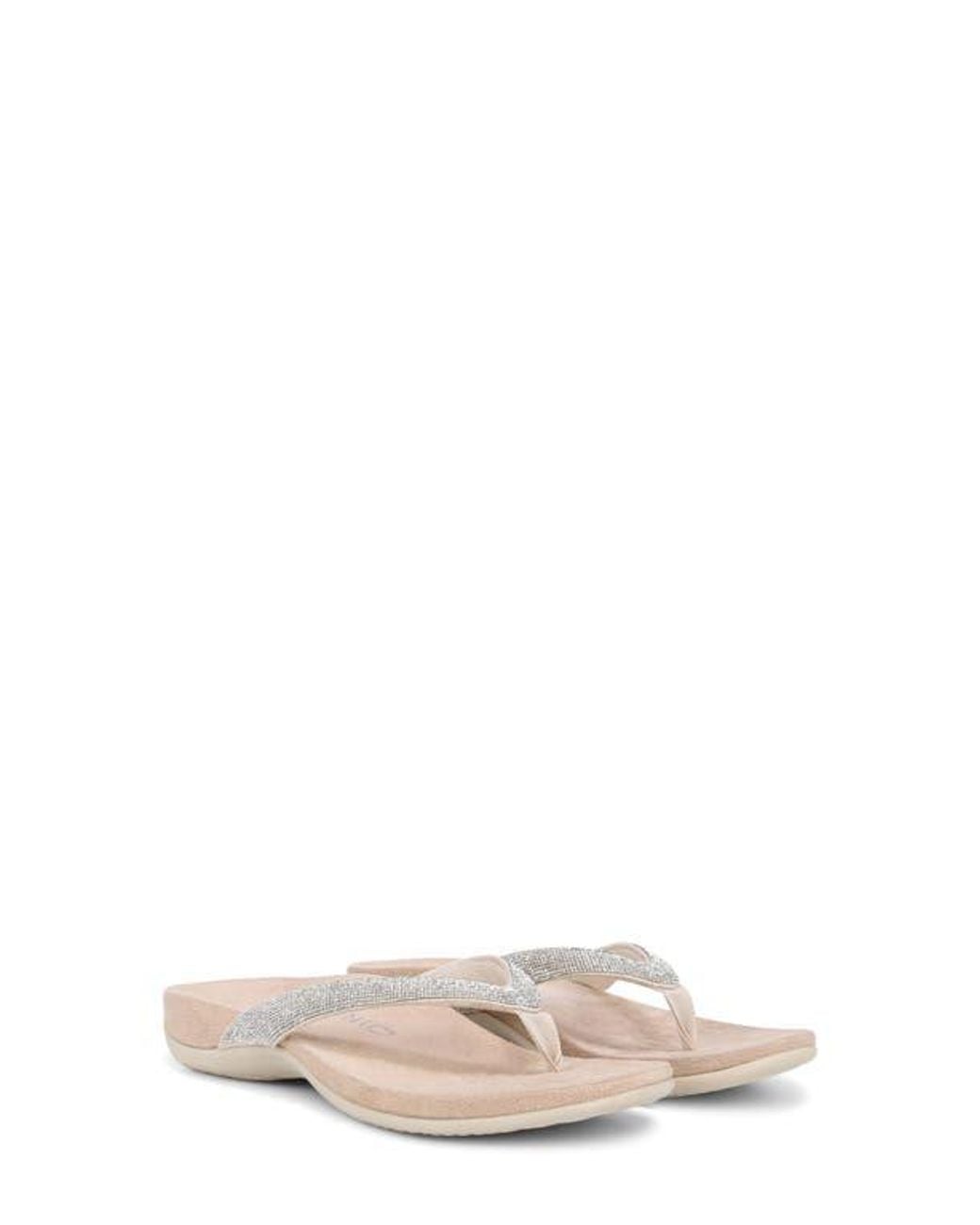 Vionic Natural Dillon Shine Flip Flop