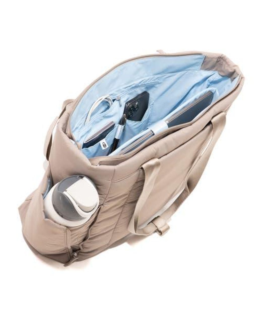 Baggallini Gray Set Wave Tote Bag