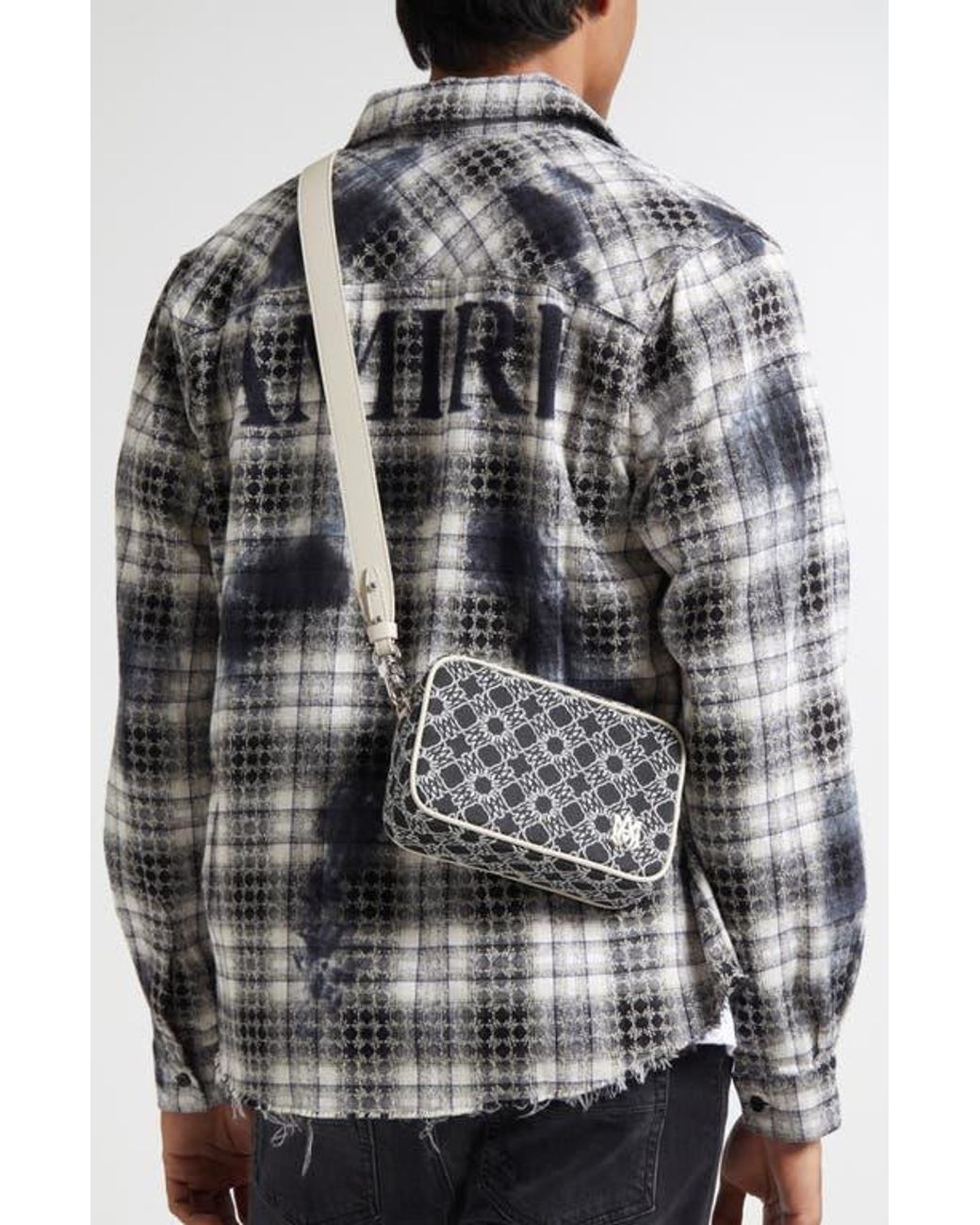 新品 AMIRI MA CROSSBODY DENIM Amiri Ma Quad Denim Camera Bag in Black for Men | Lyst