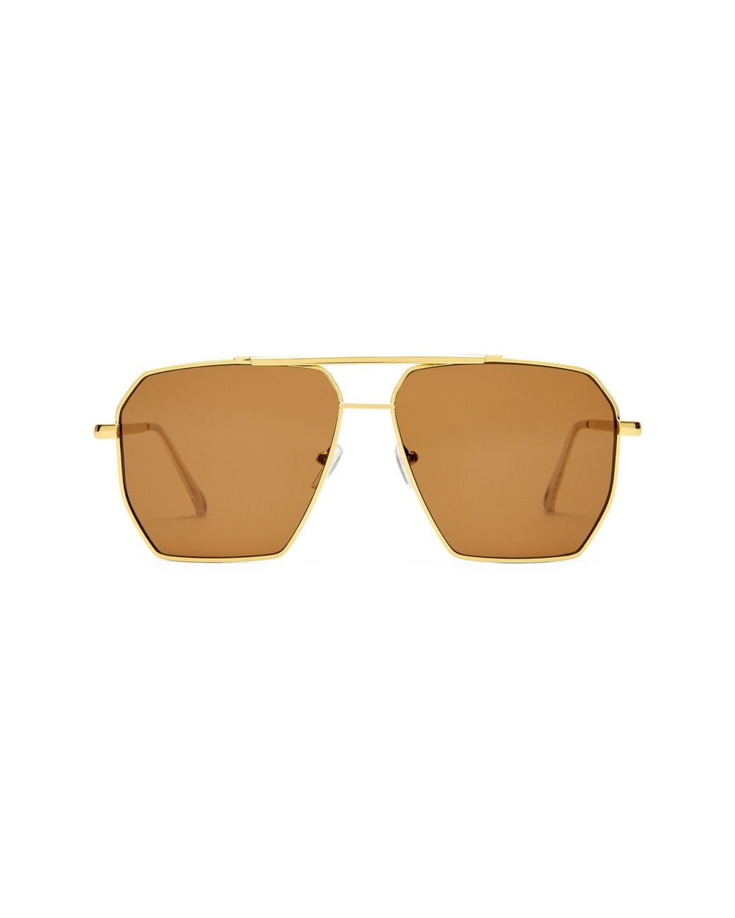 Aire Brown Asteroide 60Mm Square Sunglasses