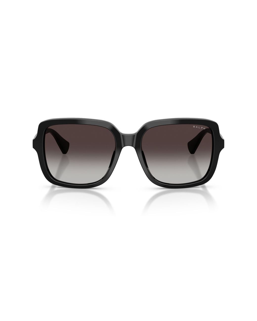 Ralph Black 56Mm Gradient Square Sunglasses