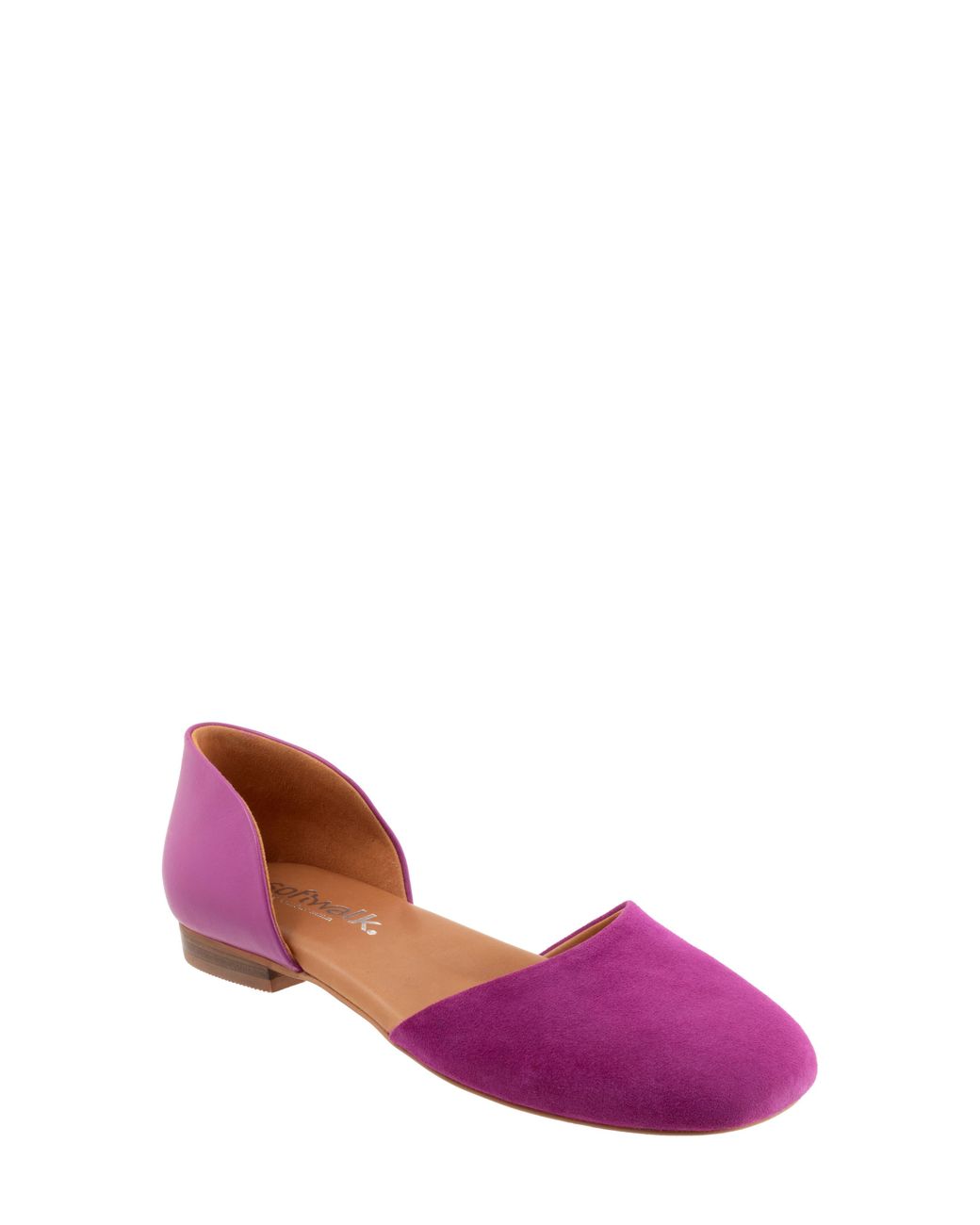Softwalk® Purple Kamari D'Orsay Flat