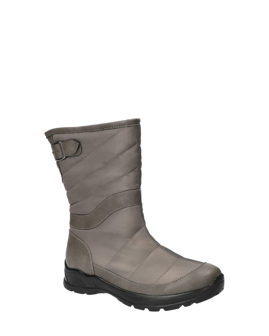 Bella Vita Gray Quilted Waterproof Boot