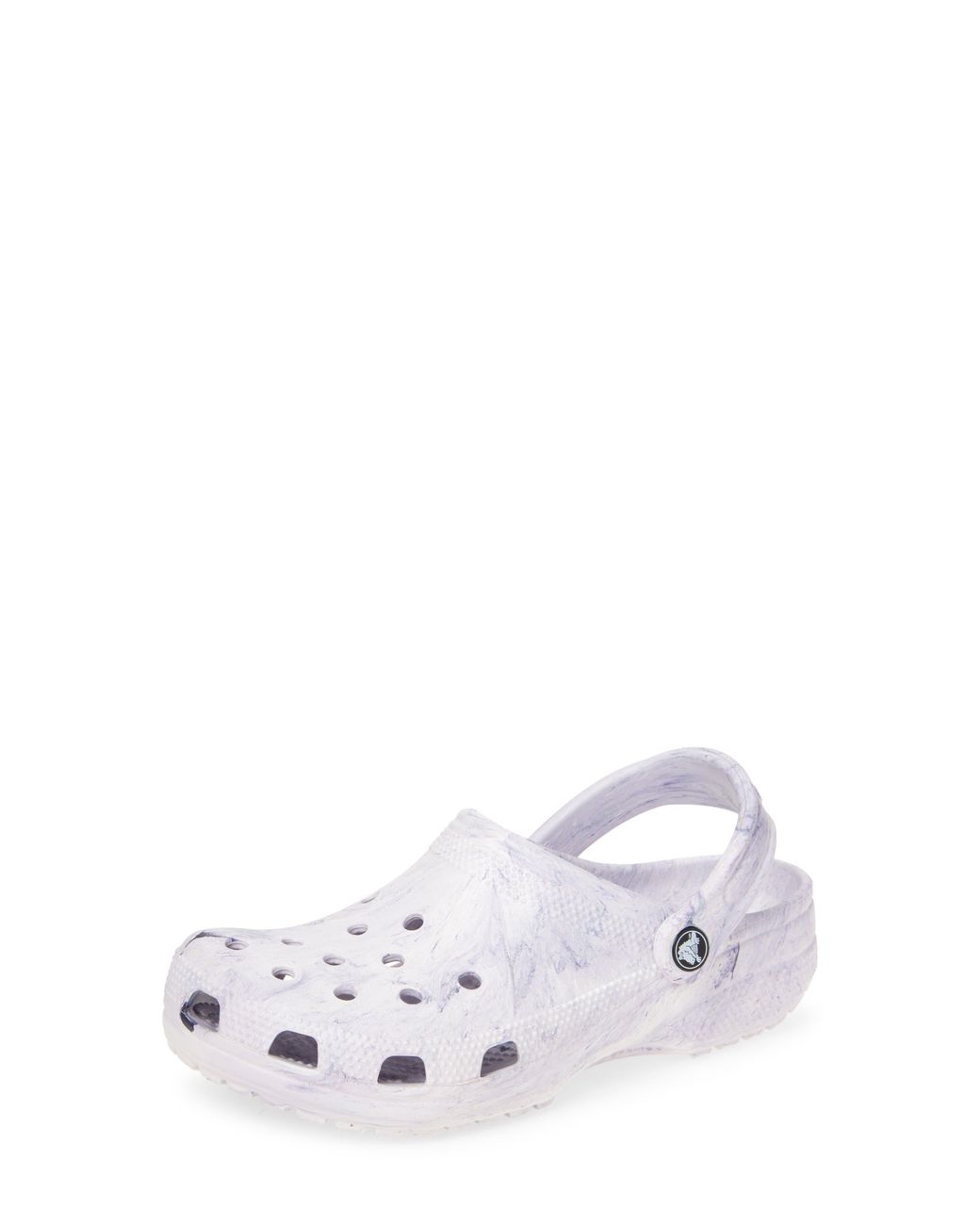 CROCSTM White Classic Marbled Clog