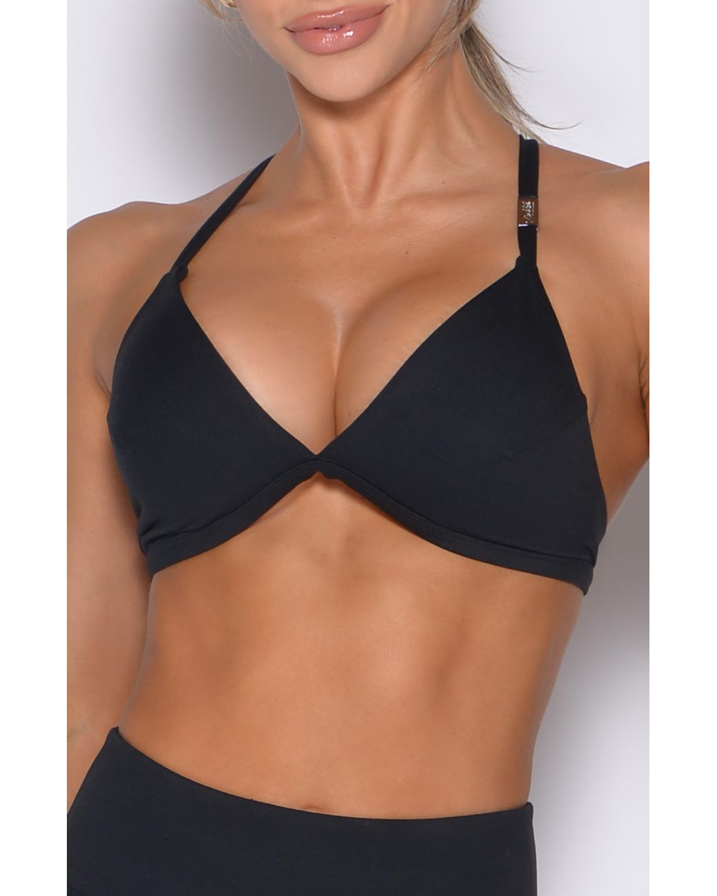 Bombshell Sportswear Black Kini Bra