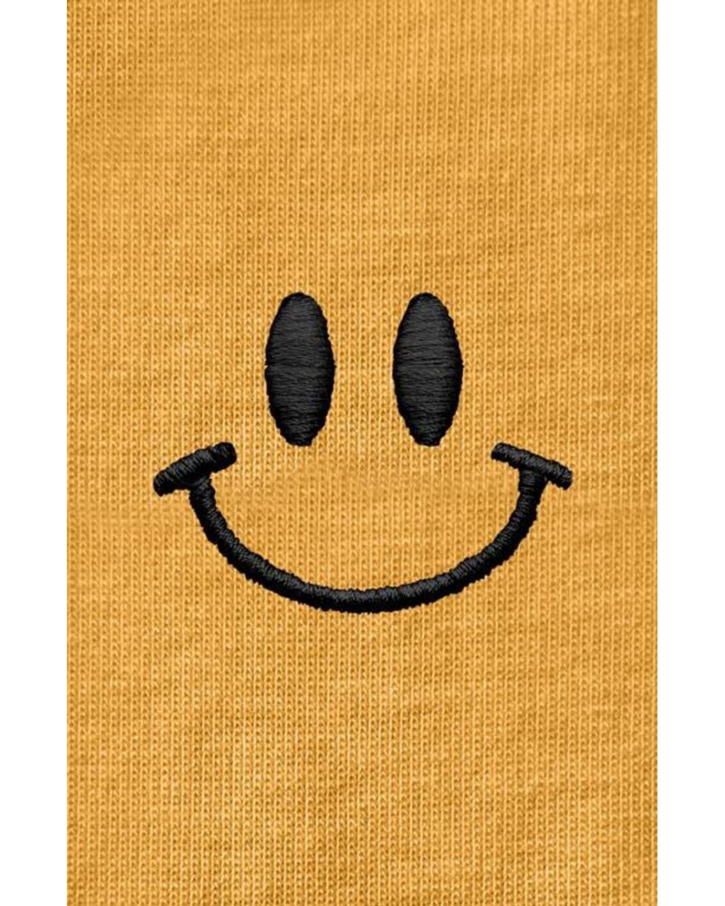 Alix Yellow Smile Face Tee
