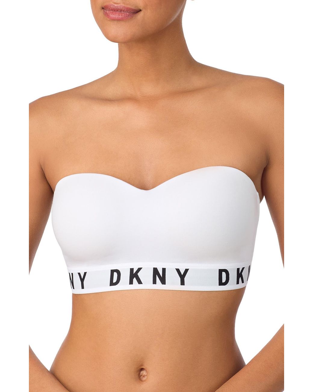 DKNY Blue Cozy Removable Strap Wireless Bra