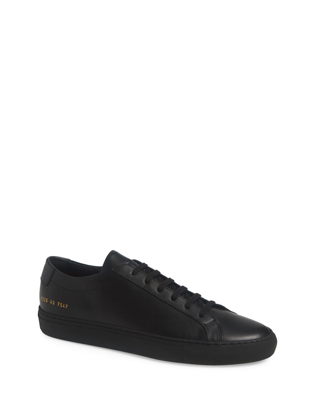 Common Projects Black Original Achilles Sneaker for men