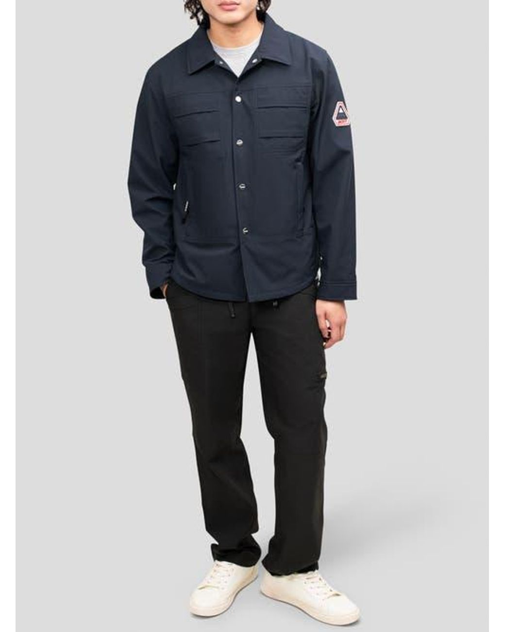 Jacket Blue Eden Shirt Jacket for men