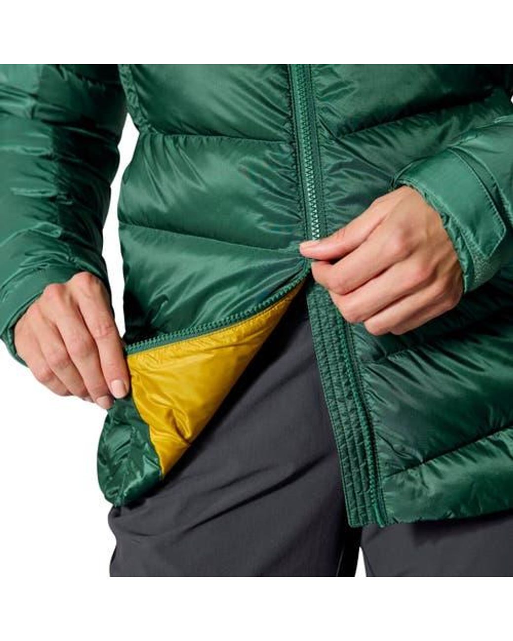 Rab Green Glaceon Pro Down Jacket