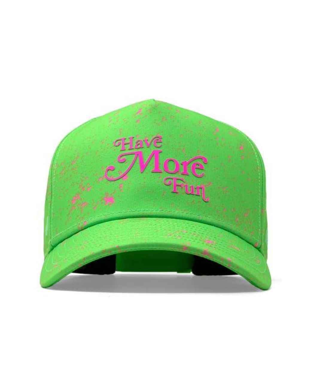 Melin Green Odysea Neon Drip Hydro Performance Snapback Hat for men