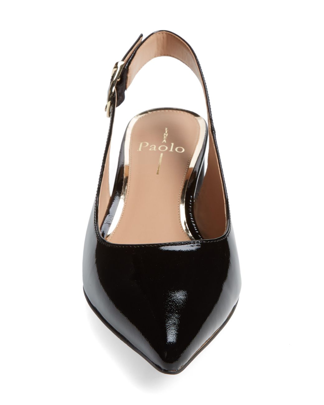 Linea Paolo Cella Slingback Pump In Black Patent Leather At Nordstrom ...