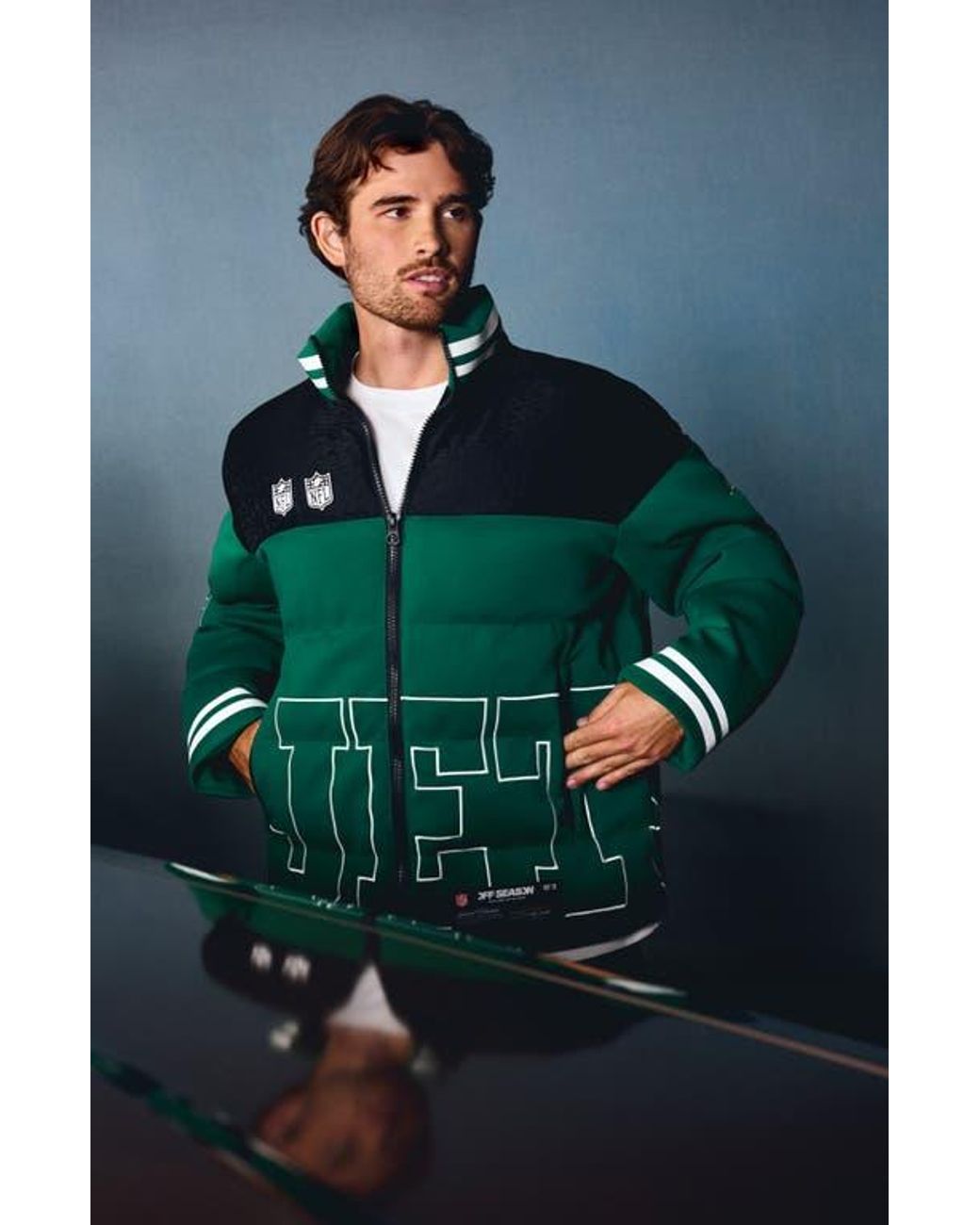 OFF SEASON Team Jacket in Green | Lyst