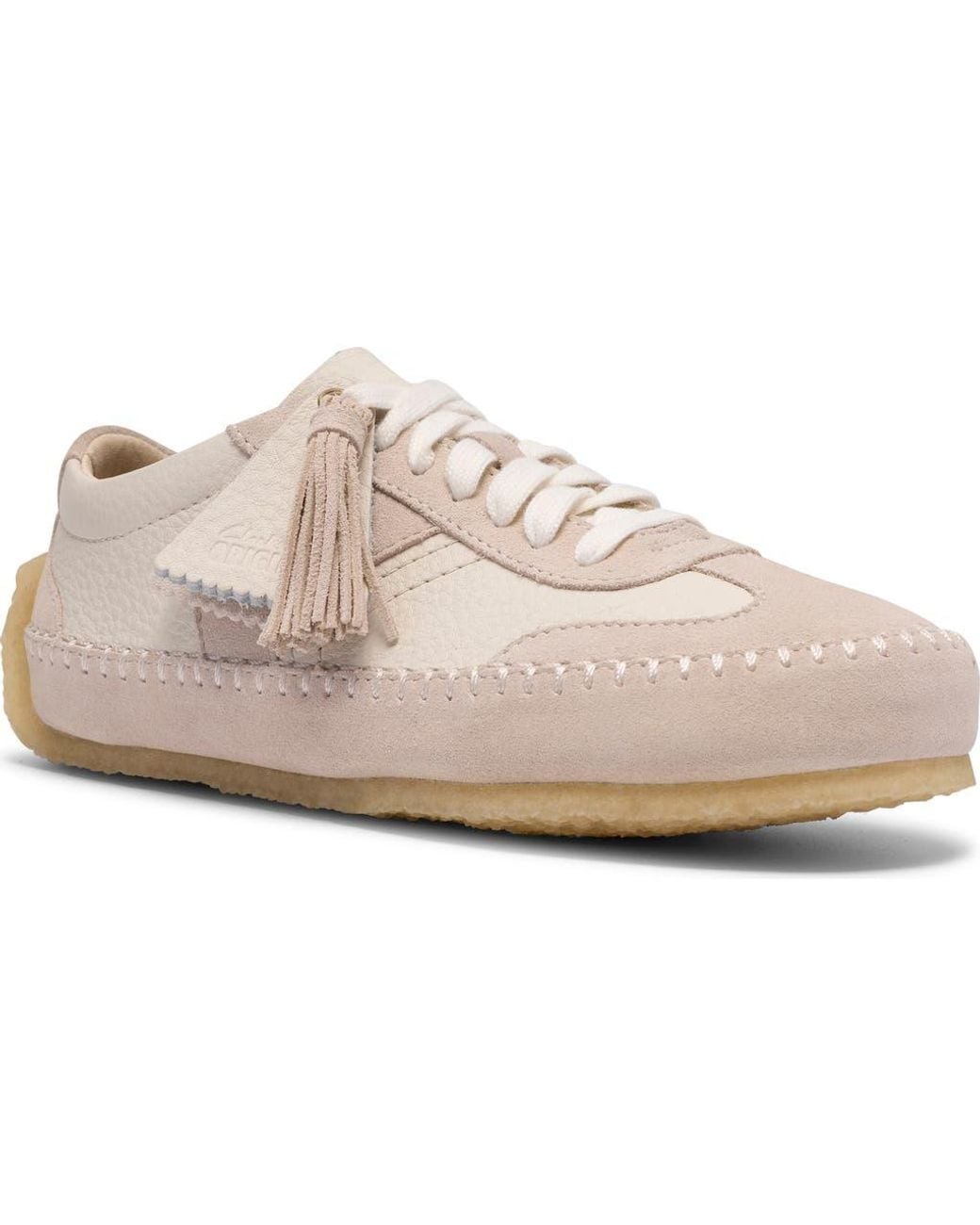 Clarks Tor Low Sneaker in Pink | Lyst