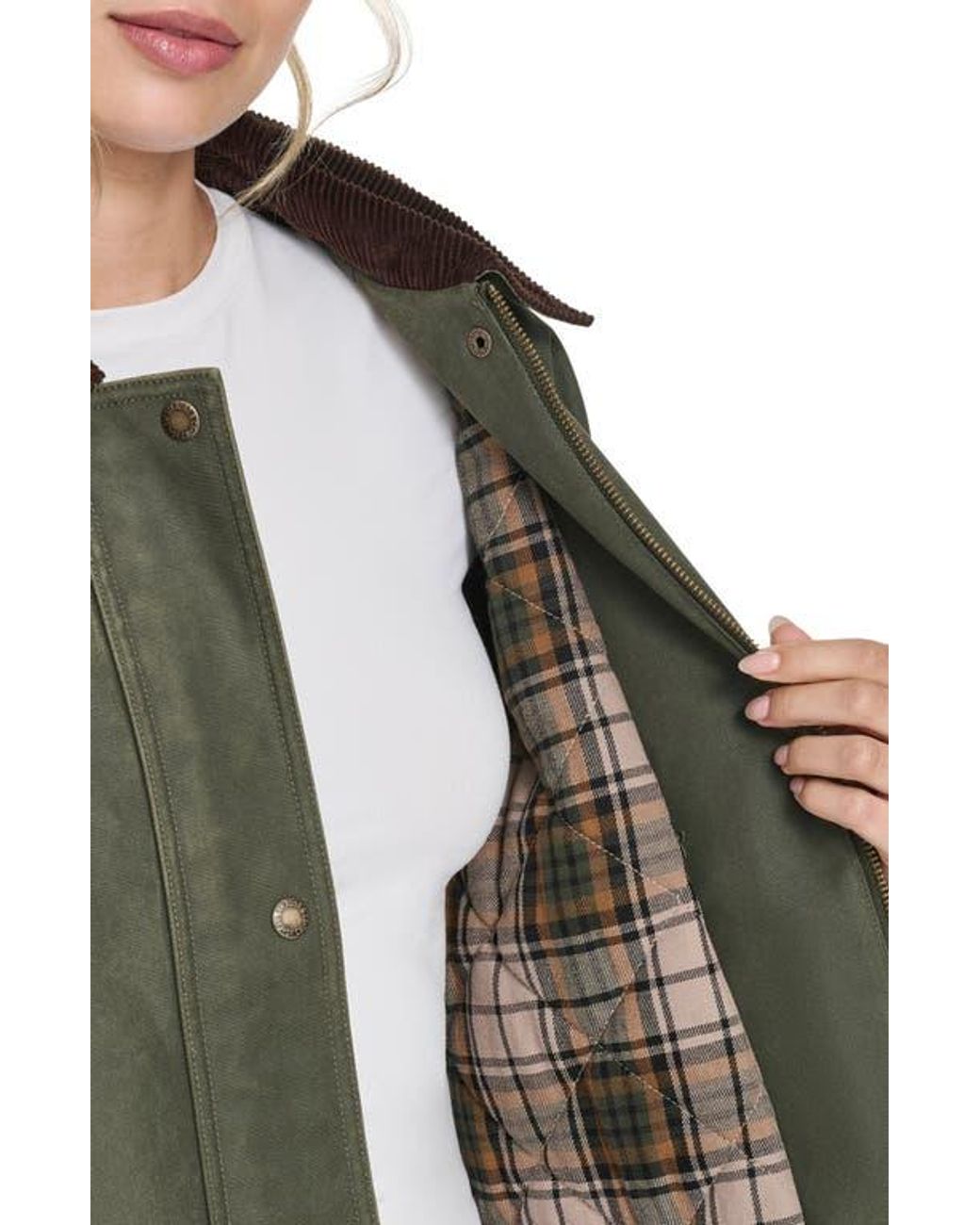 Levi's Green Extralong Barn Jacket