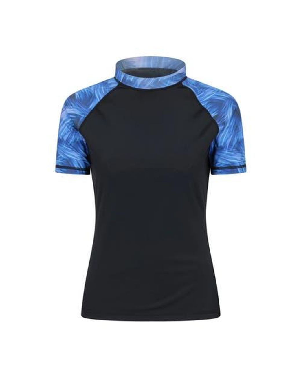 Mountain Warehouse Blue Patterned Rash Guard