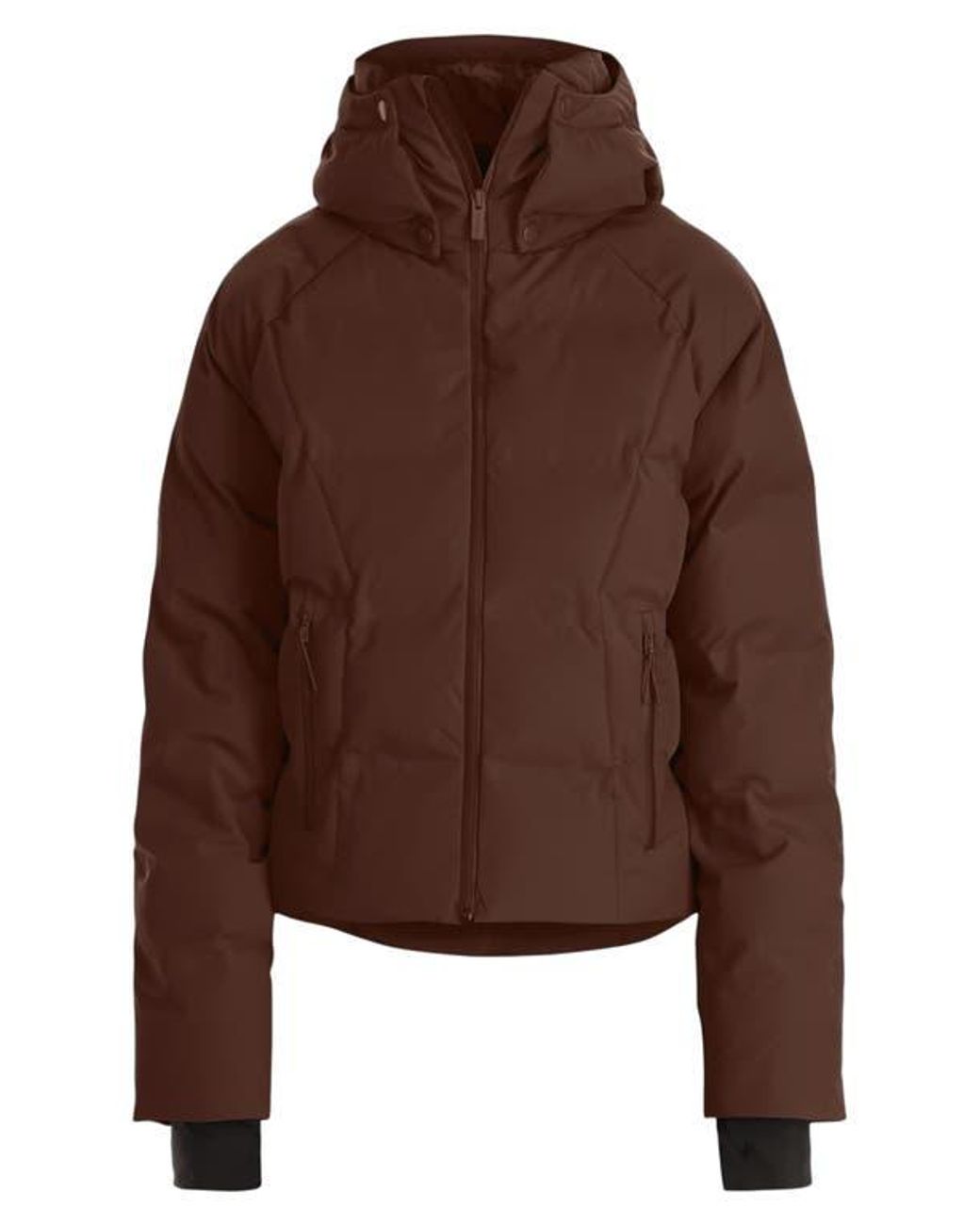 Halfdays Brown Georgie Puffer Jacket