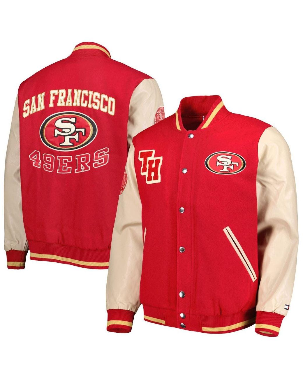 Tommy Hilfiger San Francisco 49ers Fullzip Varsity Jacket At Nordstrom