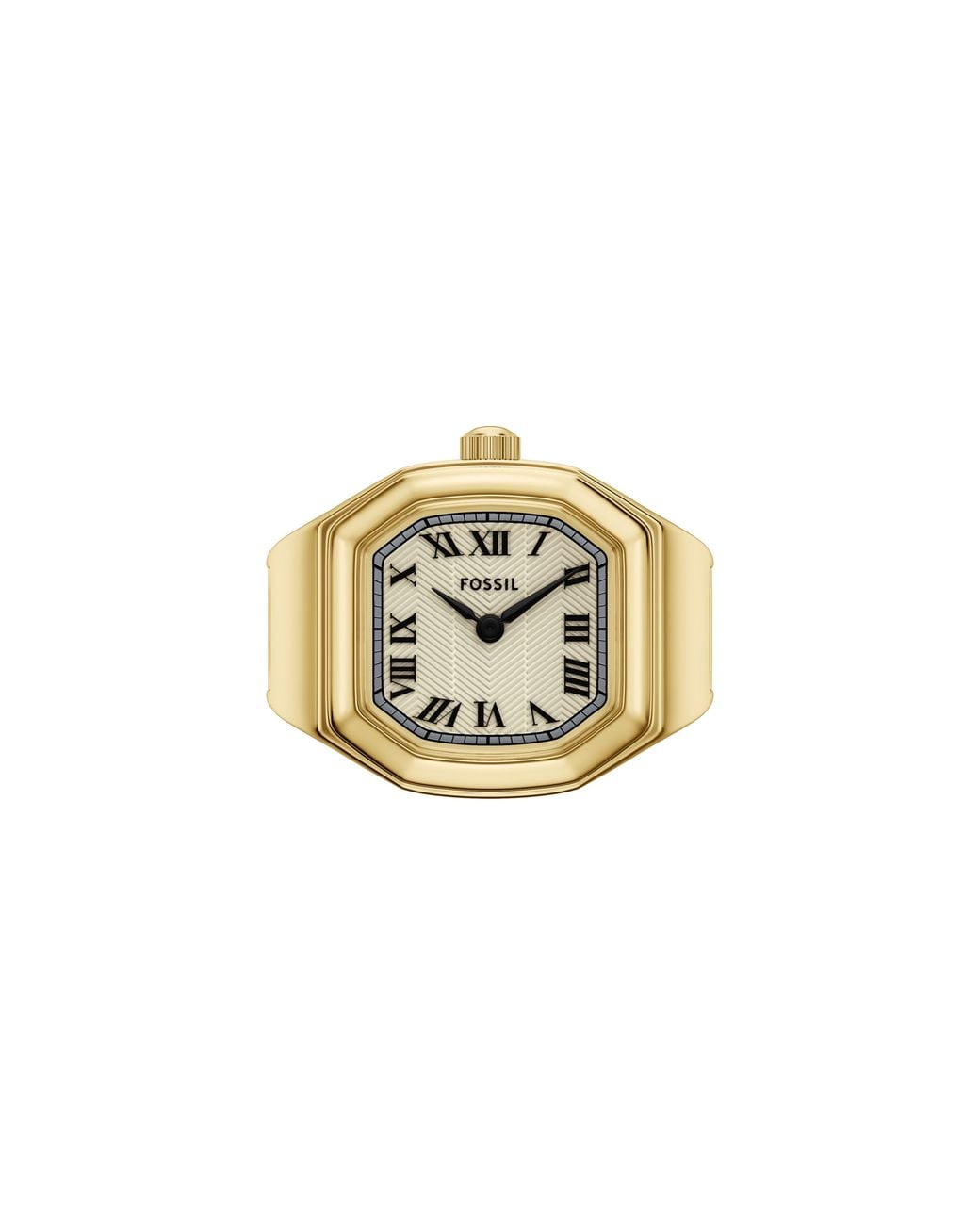 Fossil Metallic Harlow Ring Watch, 16Mm