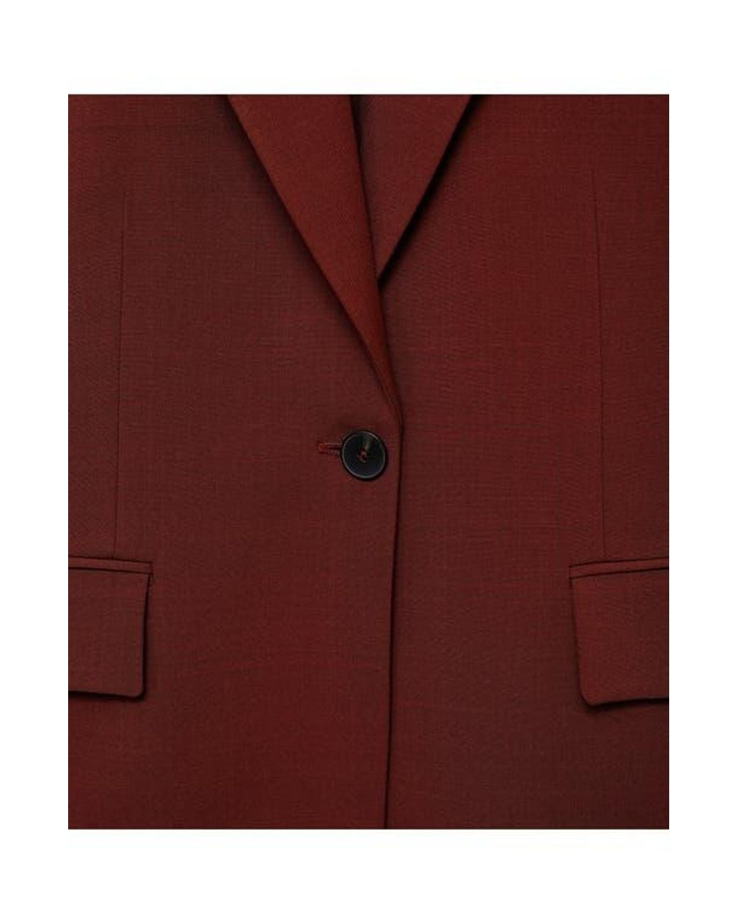 Mango Brown Straight Jacket