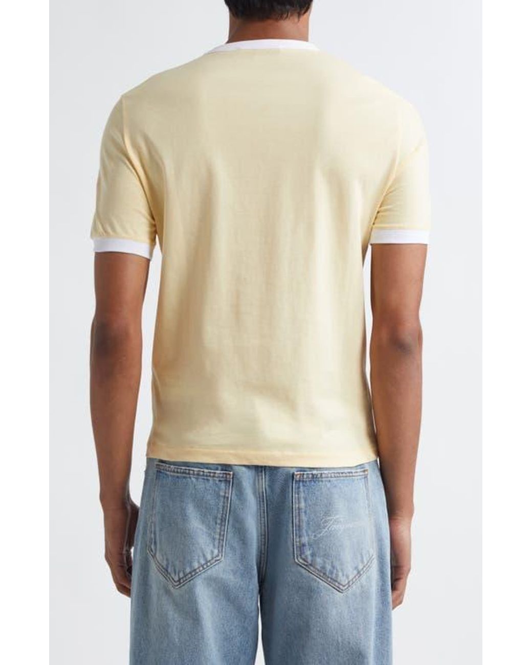 【JACQUEMUS】Le Tshirt VeniceプリントコットンTシャツ Jacquemus Le Tshirt Venice Printed Cotton T-shirt White