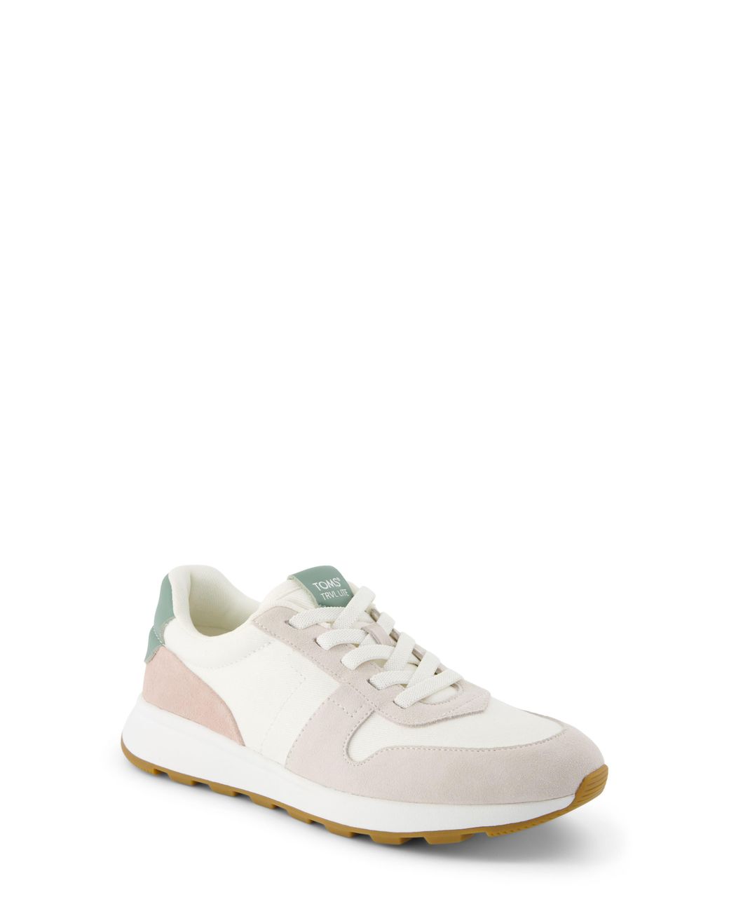 TOMS White Trvl Lite Retro Sneaker