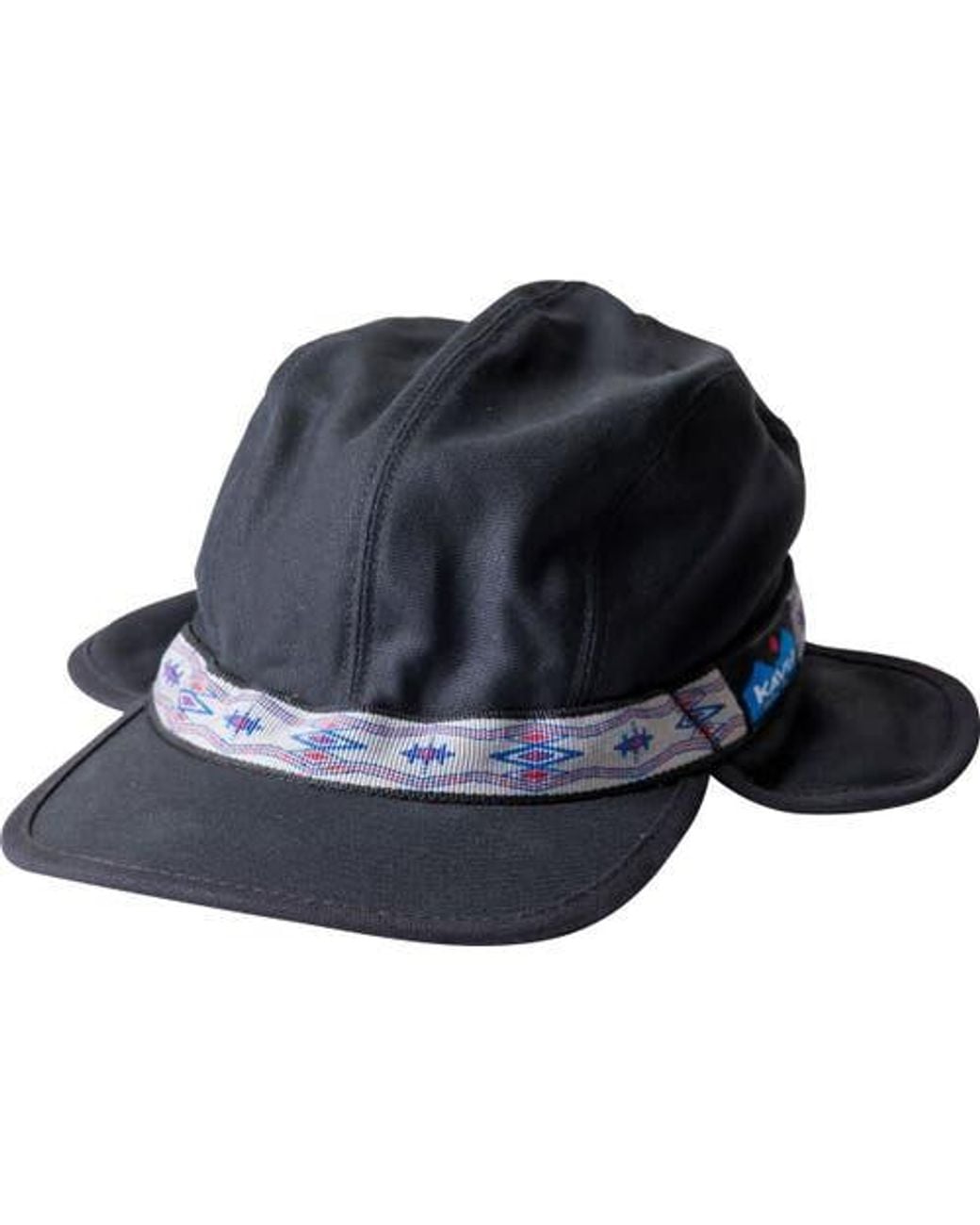 Kavu Blue Strapcap Trapper Cap