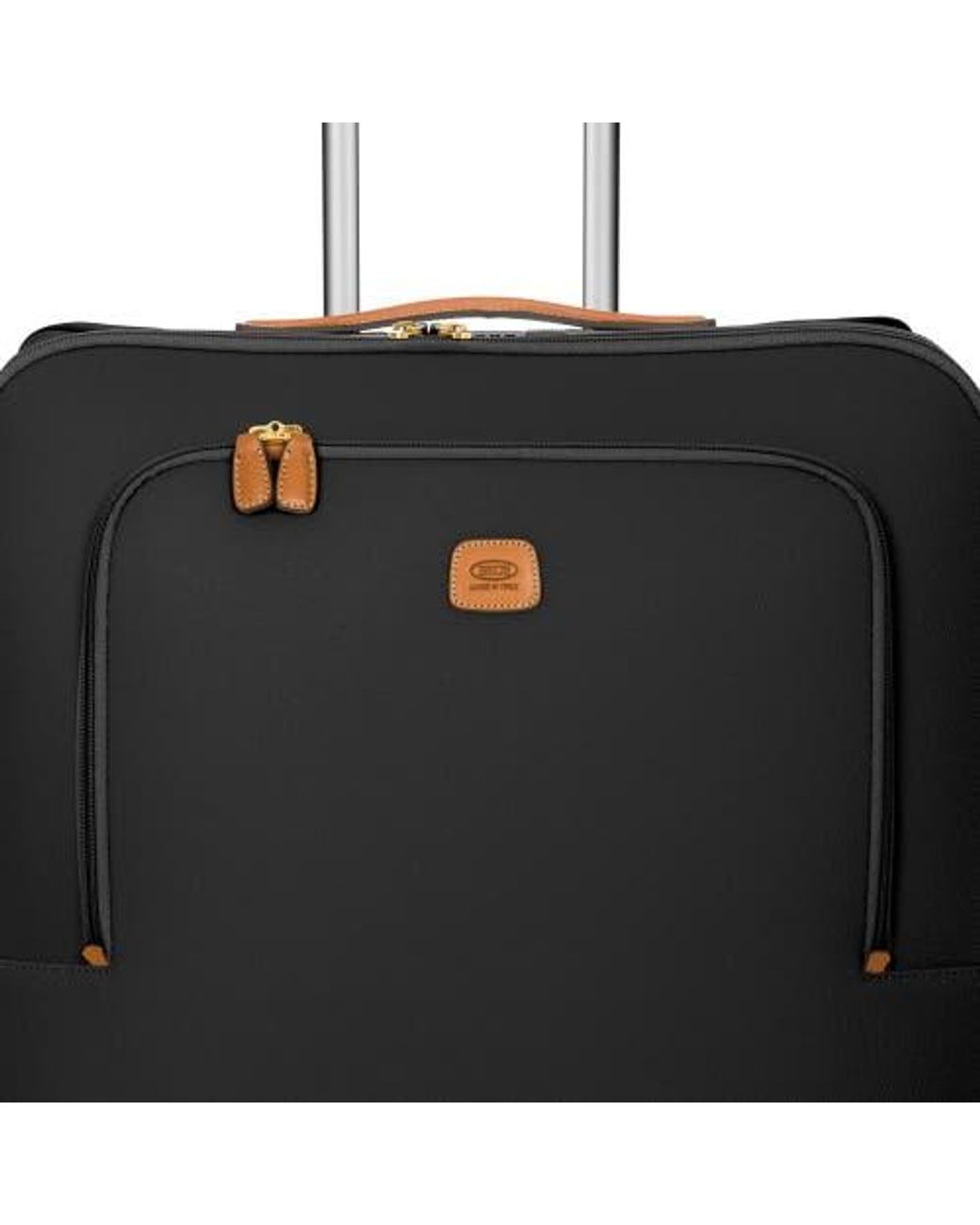 Bric's Black Firenze Softside 30 Large Checked Compound Spinner Luggage